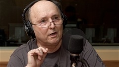 �Radio-Canada/Christian C�t� | <b>Le po�te et professeur Lucien Francoeur</b>