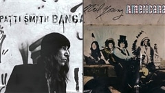 <b>La pochette des albums de Patti Smith et de Neil Young with the Crazy horse.</b>