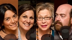 � Radio-Canada / Fran�ois Lemay | Alexandra Diaz, Anne-Marie Rainville, Carmen Bourassa et Martin Larocque