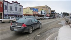 Centre-ville de Whitehorse au Yukon