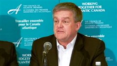 Le premier ministre du Nouveau-Brunswick, David Alward.
