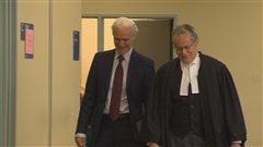 Jacques Delisle et son avocat Me Jacques Larochelle.
