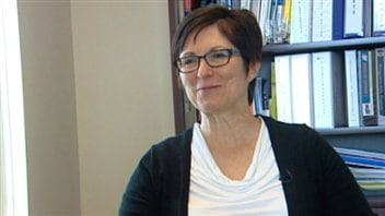 La présidente de l'ACFA, Dolorèse Nolette