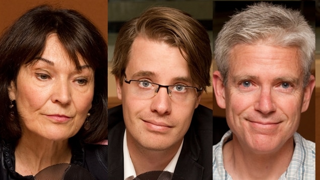 � Radio-Canada / Fran�ois Lemay | Monique Gr�goire, Simon Tremblay-Pepin et Alain No�l