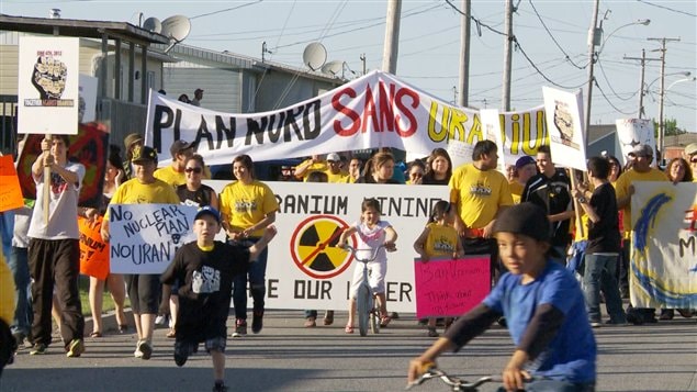 La communauté crie de Mistissini s'oppose vigoureusement au projet de mine d'uranium dans le Nord-du-Québec.