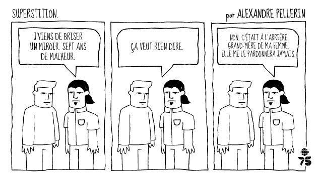 La superstition vue par Alexandre Pellerin