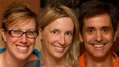 � Radio-Canada / Fran�ois Lemay | Sophie Morin, Laurence Charton et Jean-Yves Dionne