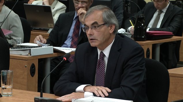 Marcel Carpentier témoigne à la commission Charbonneau