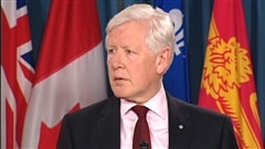 Le chef par intérim du Parti libéral, Bob Rae.