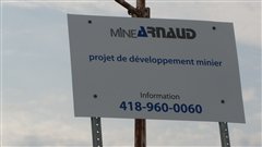 Affiche de Mine Arnaud à Sept-Îles