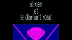 Une partie de la pochette du livre <i>Allmen et le diamant rose</i>