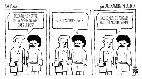 La plage vue par Alexandre Pellerin