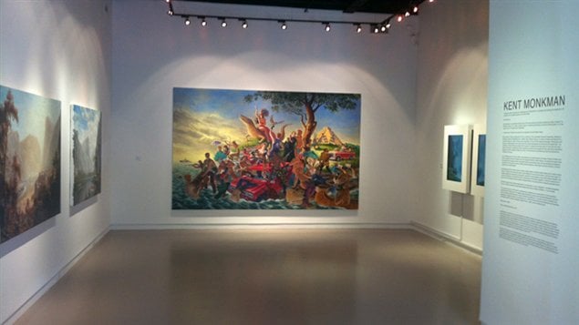 Une galerie d'art