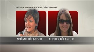 Noémie et Audrey Bélanger