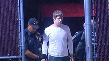 Travis Baugartner lors de son arrestation samedi.