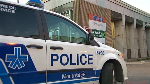 Le SPVM est sur les lieux.