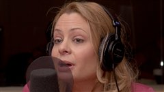 �Radio-Canada/Olivier Lalande | <b>La com�dienne et auteure Catherine-Anne Toupin</b>