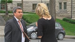 The Mayor's press secretary, Paul-Christian Nolin, responds to the events that occurred on Tuesday afternoon.