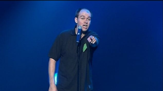 Guy Nantel, un des humoristes indignés contre la loi 78
