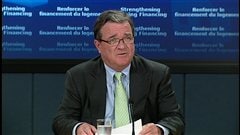 Le ministre des Finances, Jim Flaherty