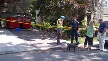 L'accident s'est produit sur le toit d'une maison du quartier Forest Hill, à Toronto