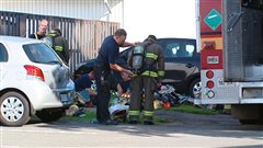 Le Service des incendies d'Ottawa a dépêché davantage de pompiers en raison de la chaleur intense.