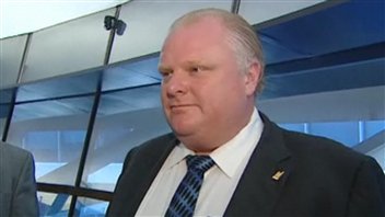 Le maire de Toronto, Rob Ford