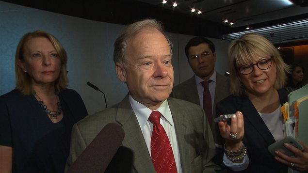 Le ministre des Finances du Québec, Raymond Bachand, le 22 juin 2012