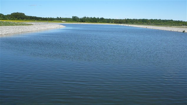 Le bassin d'assainissement des eaux de Landrienne