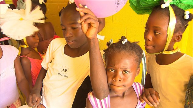 Enfants haïtiens