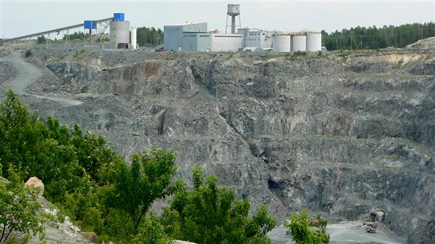 La mine d'or Lamaque à Val-d'Or