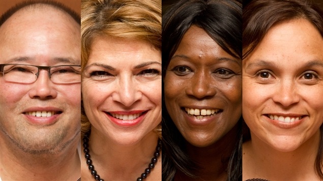� Radio-Canada / Fran�ois Lemay | Jean Chen, Marianna Simeone, Lydie Olga (N)tap et Paloma Martinez