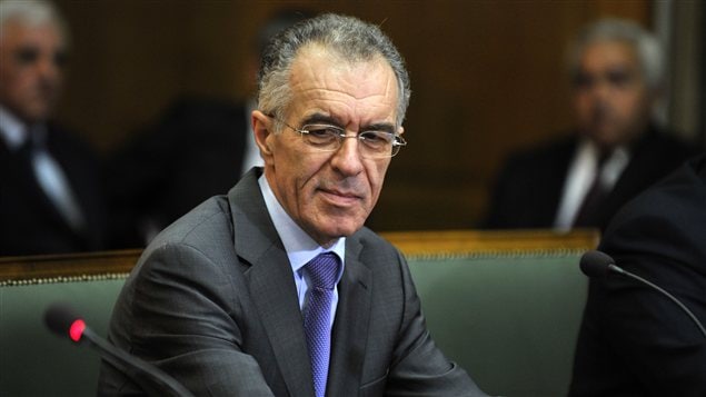Le nouveau ministre grec des Finances, Vassilis Rapanos
