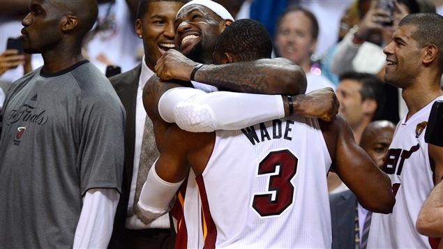 LeBron James et Dwyane Wade