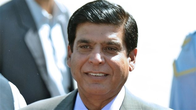 L'ancien ministre pakistanais de l'Eau et de l'Énergie, Raja Pervez Ashraf, le 28 avril 2008.