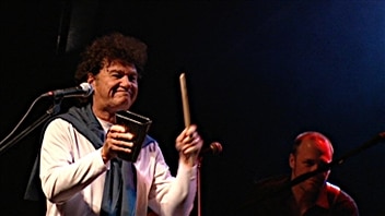 Robert Charlebois était sur la scène, samedi soir, de l'Outaouais en fête, dans le secteur d'Aylmer.