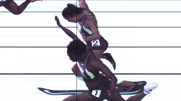 Allyson Felix et Jeneba Tarmoh