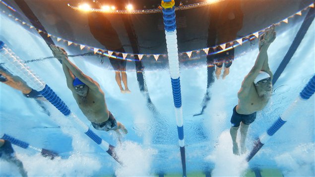 Ryan Lochte et Michael Phelps