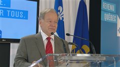 Le ministre Raymond Bachand
