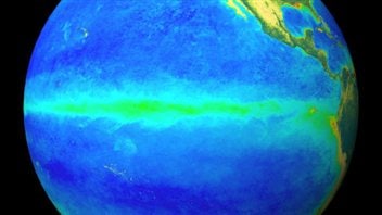 Le phénomène marin El Nino, en 1998