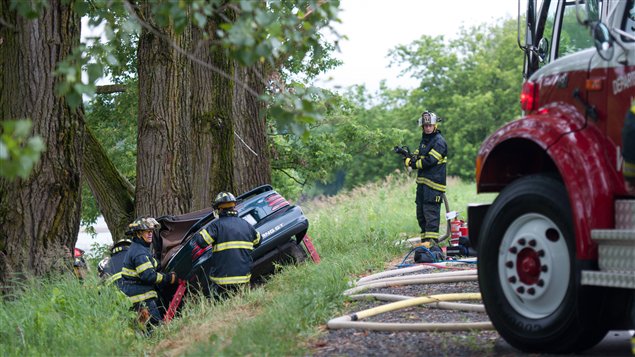 Accident à Saint-Albert
