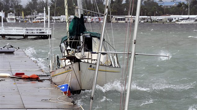 La tempête tropicale Debby frappe la Floride.