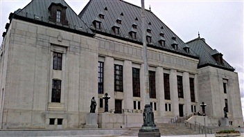 La Cour suprême du Canada, à Ottawa.