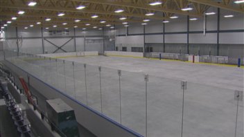 La deuxième glace de l'aréna Jean-Claude Tremblay