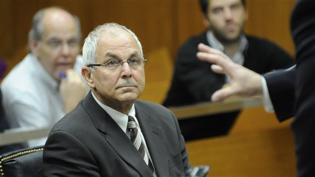 Peter Madoff, lors de son audience de culpabilité.
