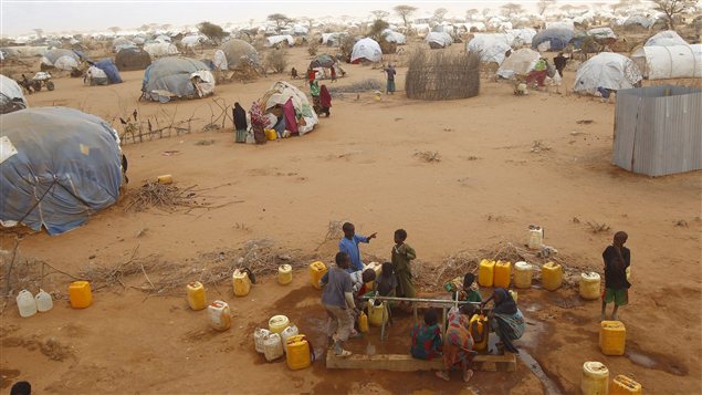 Le camp de réfugiés Ifo du complexe de Dadaab, au Kenya, à la frontière avec la Somalie (archives)