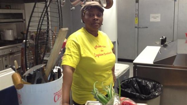 Rose, une résidente de Saskatoon d'origine congolaise