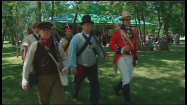 Célébrations de la fête du Canada à Sainte-Anne, au Manitoba
