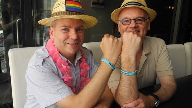 Gilles Marchildon (à gauche) et Ronald Dieleman