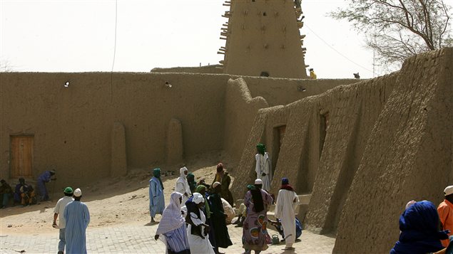 Une mosquée de Tombouctou, le 10 avril 2006